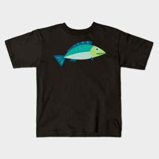 Cartoon Fish Kids T-Shirt